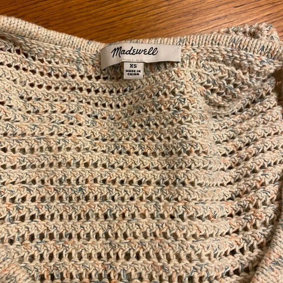 Nwot Madewell rainbow marked Seville pullover sweater - Picture 8 of 10